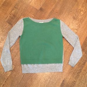 Maille Clu Gray & Green Sweater